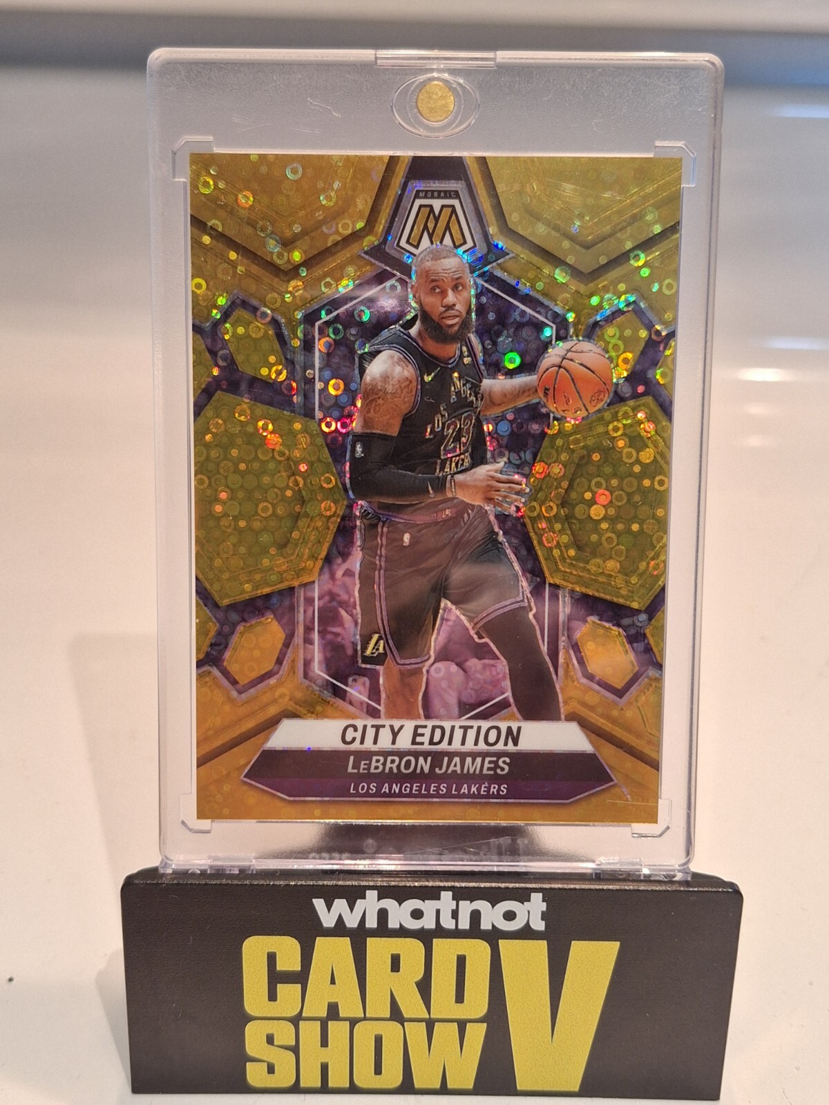 2023 Mosaic LeBron James City Edition Gold 1/10 ONE TOUCH 🔥