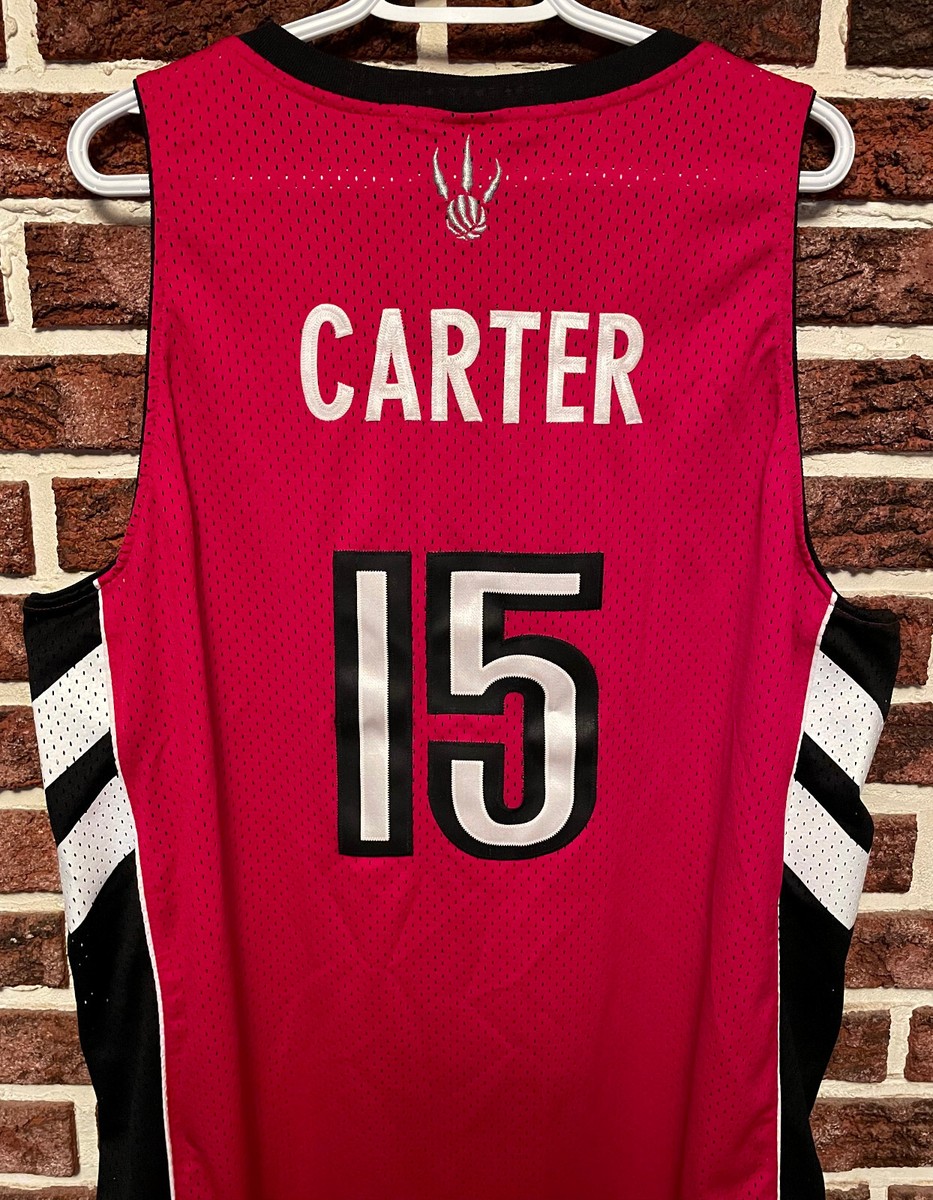 NIKE Vtg TORONTO RAPTORS Official VINCE CARTER Alternate