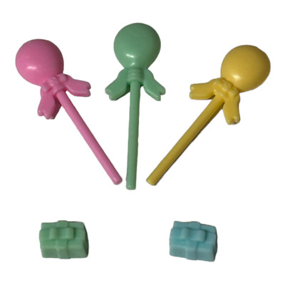 Vtg Bluebird Polly Pocket 1994 Rose Art Board Game Balloons Present Parts #2