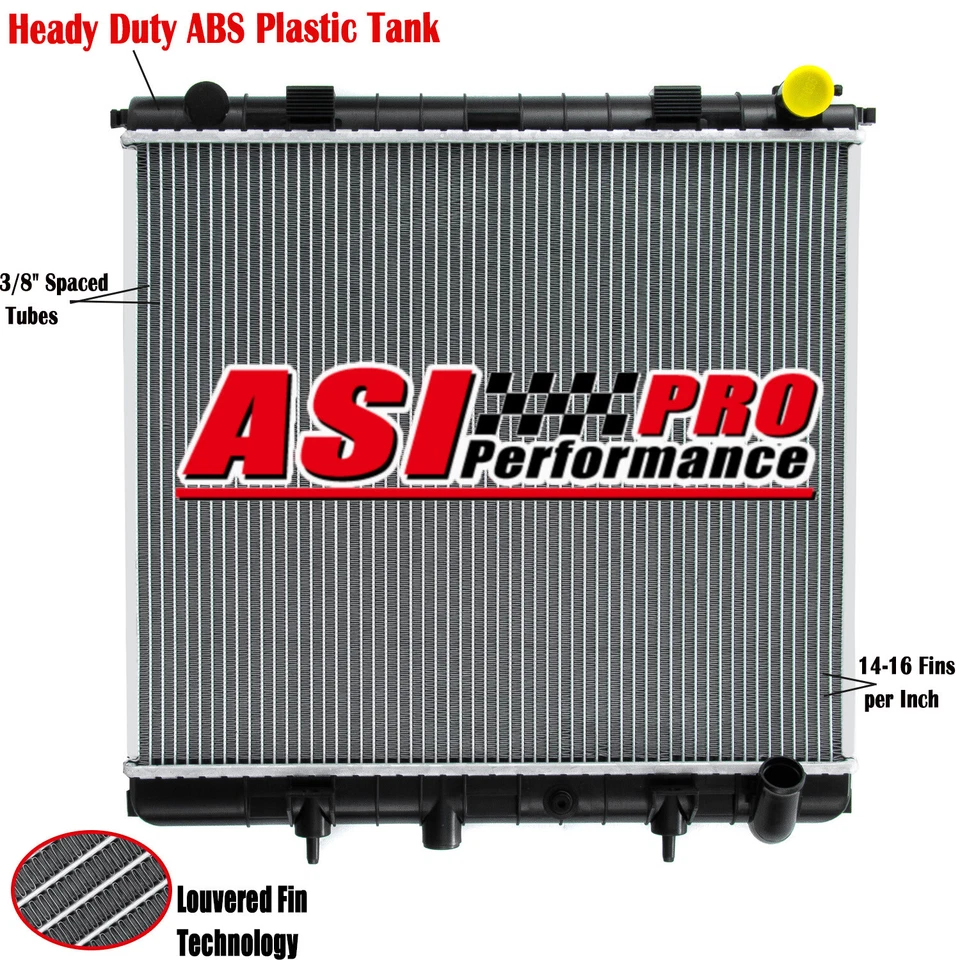 Radiador de núcleo de aluminio para Land Rover Range Rover P38 P38A 1999-2002 4,0 L 4,6 L Foto 2 de 4