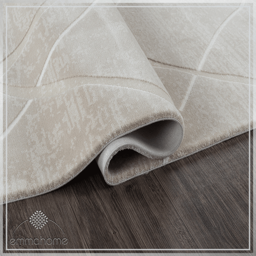 Luxury Laser Cutting Soft Living Room Rug Runner Hallway Bedroom Acrylic Carpet - Picture 8 of 10