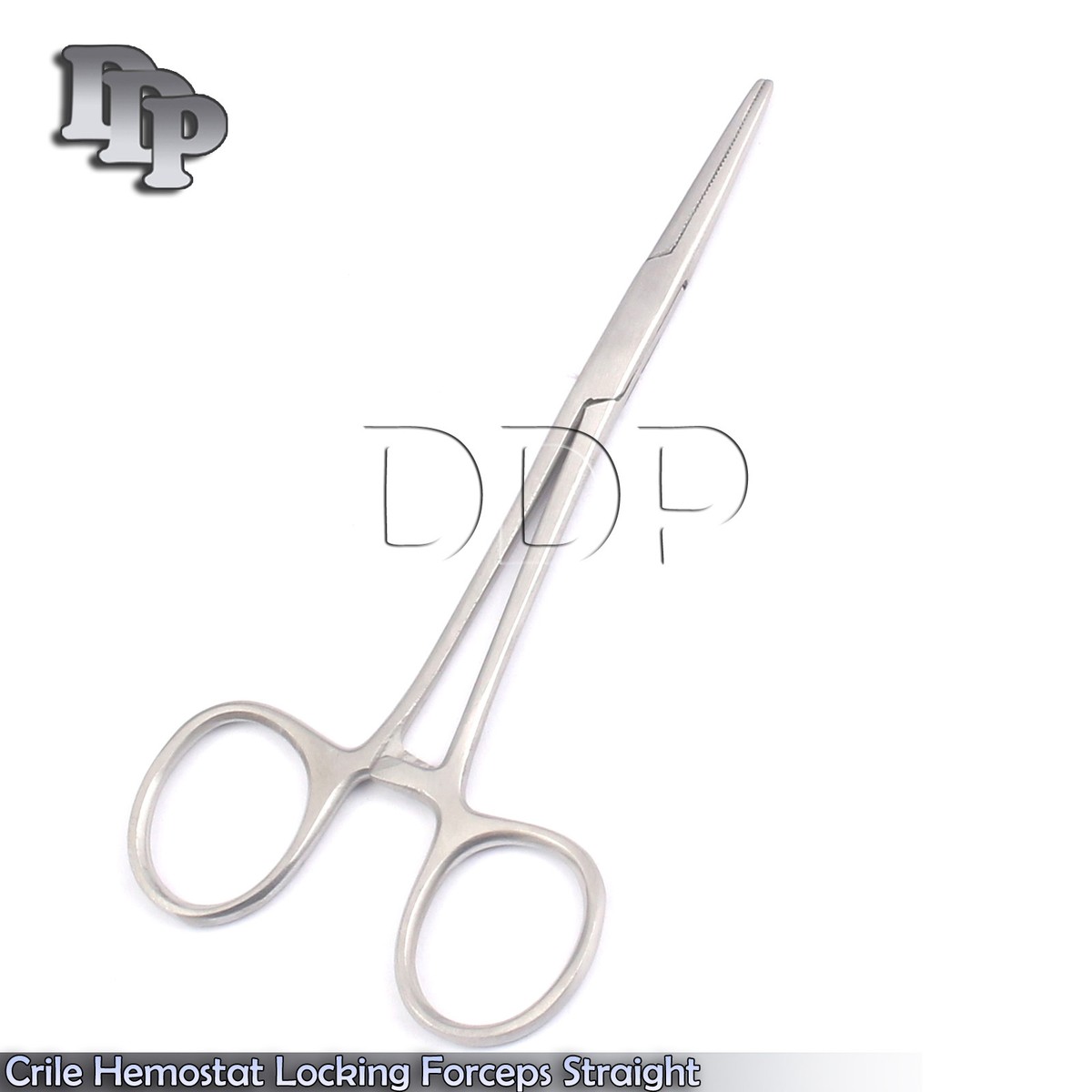 8 Curved Hemostat Forceps - Stainless Steel Locking