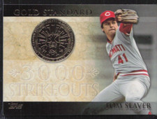 2012 Topps Gold Standard #GS-11 Tom Seaver - Cincinnati Reds - MINT