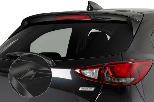 CSR Heckflügel mit ABE für Mazda 2 (Typ DJ) alle 2014- CSR-HF677-G Glossy schw - Bild 1 von 7