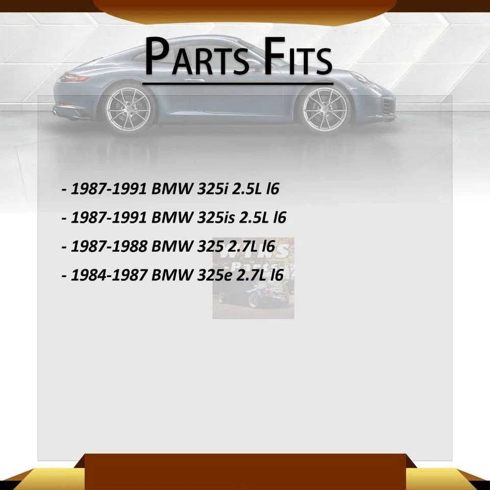 For 1987-1991 BMW 325is 2.5L Front Lower Control Arm w/ Ball Joint 2PCS - Image 2 of 4