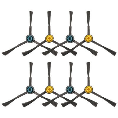 Robuste Reinigungsleistung mit 8er Pack Seitenbürsten für M9/Eureka E10S
