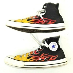 converse all star fiamme