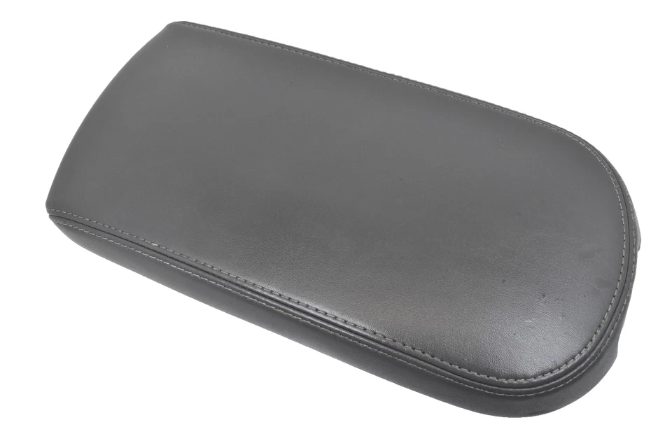 2008 2009 Mercury Sable Center Console Gray Leather Armrest Top Lid Storage OEM - Image 2 of 4