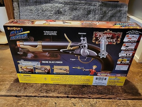 Buzz Bee Pirate Flintlock Foam Dart Blaster Brand New! - Picture 2 of 2