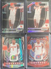 2020/21 Obi Toppin Fast Break, Silver, Hyper Crusade & Red Ruby Wave Prizm RC🔥
