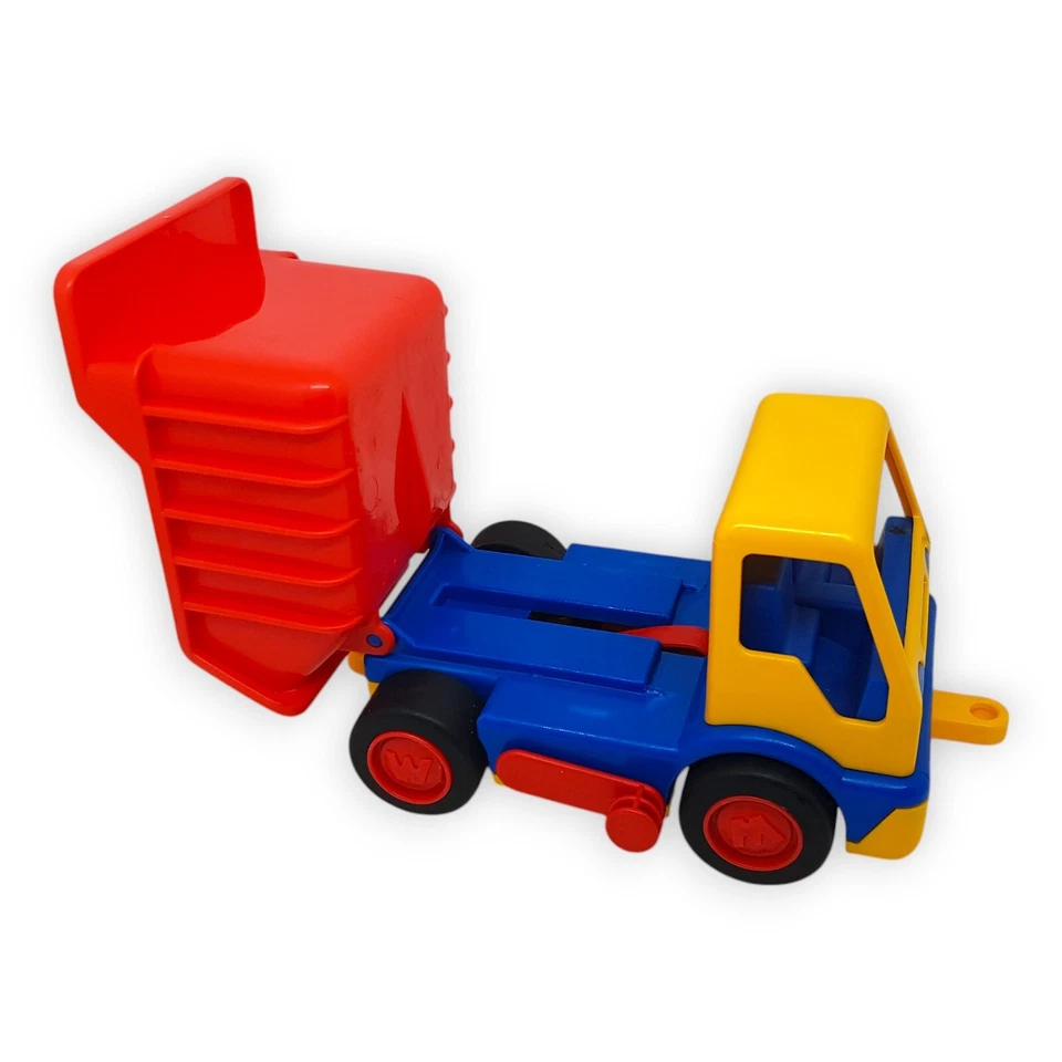 Wader Kipper Muldenkipper LKW Baustellenfahrzeug Spielzeug Sandspielzeug Auto - Bild 2 von 4