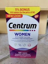 GSK Centrum Women 100 Tablets Complete Multivitamin