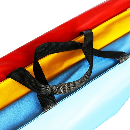 BalanceFrom Fitness GoGym 6x2' Folding 3 Panel Exercise Mat w/Handles (Open Box) - Picture 7 of 7