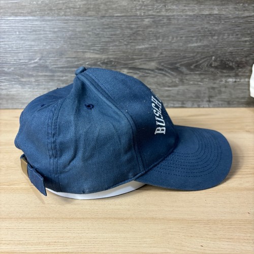 Vintage Busch Gardens Hat Cap Strap Back Blue Tiger Logo One Size Adjustable - Picture 7 of 11