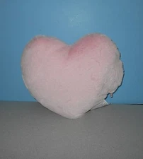14" Glowing Red Decorative Pink Heart Valentine Pillow Stuffed Plush Ideavillage