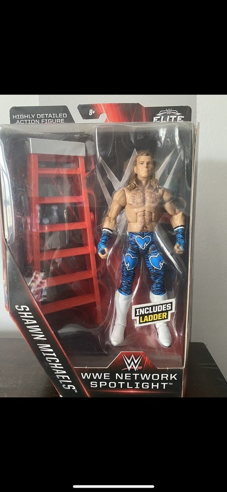 Mattel WWE Elite Network Spotlight Shawn Michaels Toys R Us Exclusive New MIB