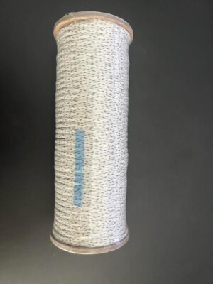 LACING TAPE  P/N  1045M  WHITE 250 YARD GRADE D #27486 (5)