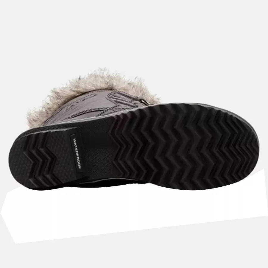 sorel tofino ii faux fur lined waterproof winter snow worn 1x boots