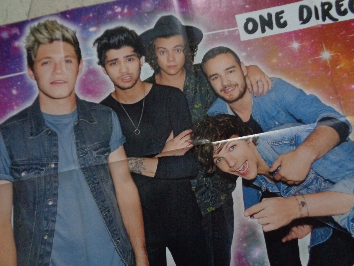ONE DIRECTION Harry Styles XL magazine poster Zayn Malik Niall