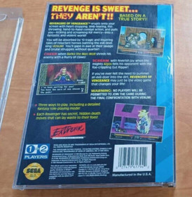 Sega CD Revengers of Vengeance No Manual Tested & Working Fast Shipping