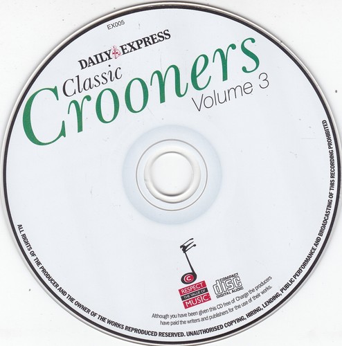 CLASSIC CROONERS Volume 3 ( DAILY EXPRESS Newspaper CD ) - Bild 3 von 3