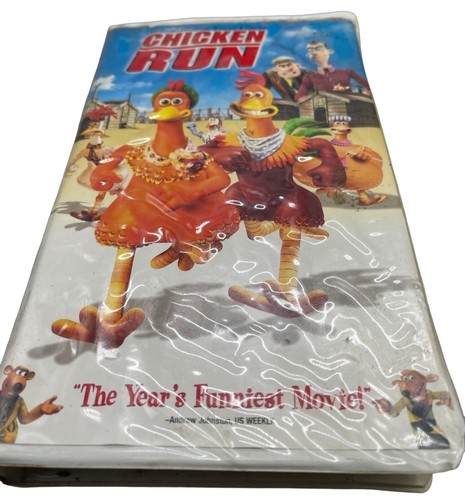 chicken run VHS dream works 84 minutes 2000 English READ