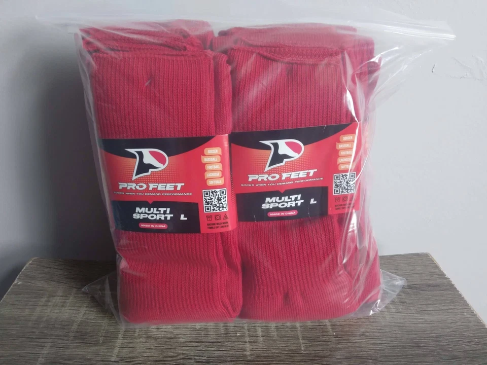 6 Pares Calcetines Deportivos Multi Pies Profesionales Equipo Fútbol Béisbol Todos Atléticos Rodilla Calcetines Foto 3 de 4