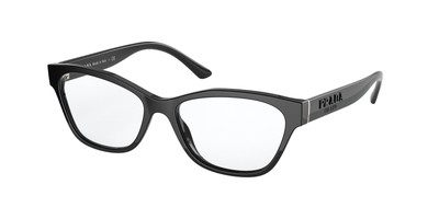 NEW Prada 03WV Eyeglasses 1AB1O1 Black 100% AUTHENTIC