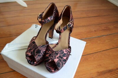 SONIA RYKIEL High Heels Sandalen Plateau Riemchen 36 NEU!! UVP 535,00   Luxus!!