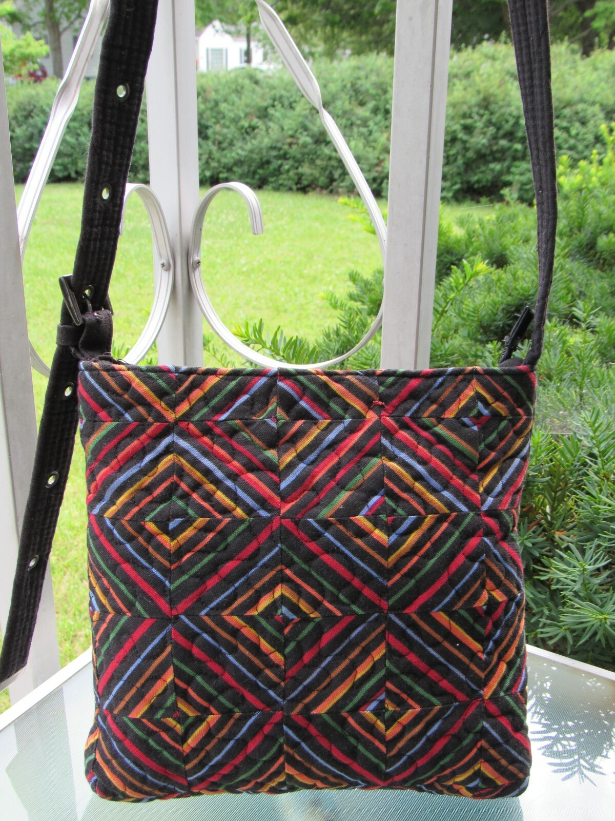 DONNA SHARP Multi Geo Print Small Adjustable Stra… - image 2