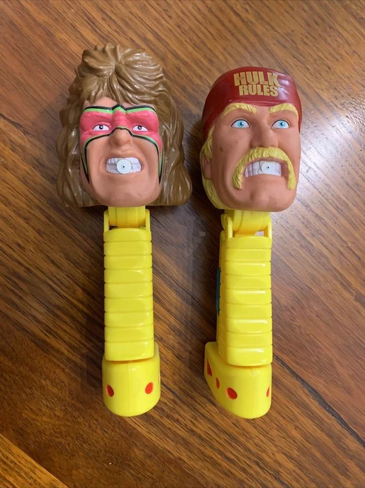 PISTOLA/PISTOLA DE AGUA DIFÍCIL DE ENCONTRAR ULTIMATE WARRIOR & HULK HOGAN -b8 Foto 3 de 4