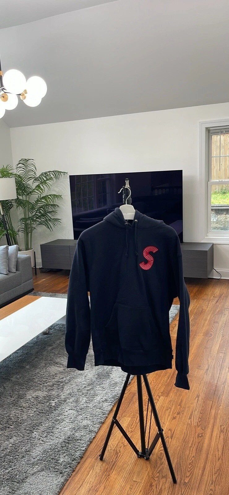 Supreme S Logo Hoodie Medium