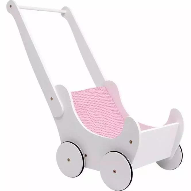 Legler wicker top dolls pram