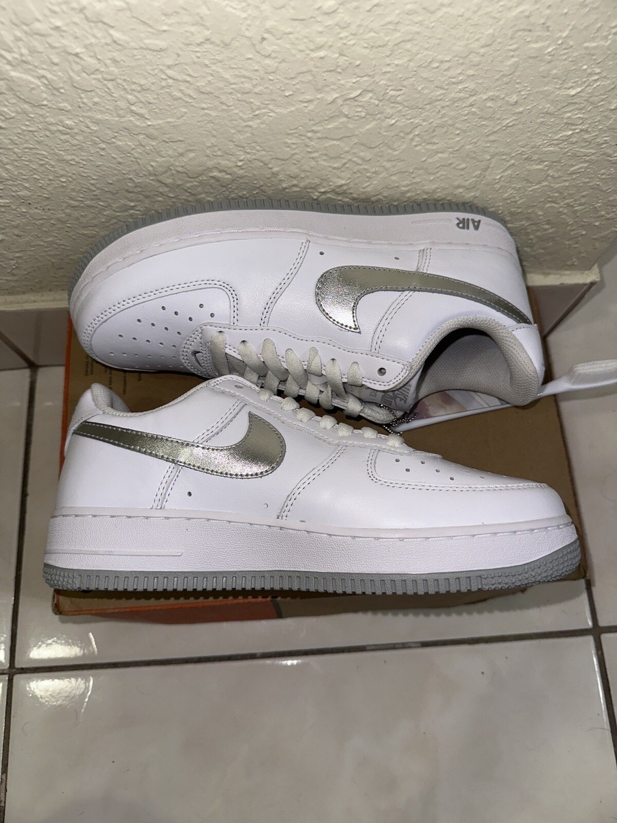 Size 7.5 - Nike Air Force 1 Low Color Of The Month - White