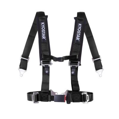 Latch + Link Safety Harness with Ultra Soft Heavy Duty Shoulder Pads 2'' 4-Point