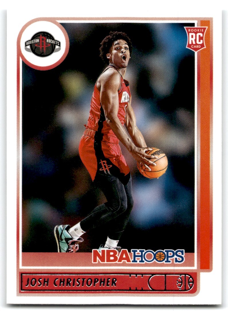 2021-22 HOOPS JOSH CHRISTOPHER RC HOUSTON ROCKETS #214