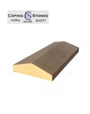 Coping Stones - 600mm x 300mm Twice Weathered (90-40mm) Various Colour Available