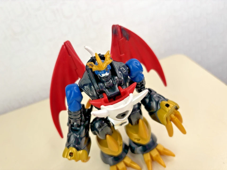 Figura de acción Digimon Imperialdramon Digivolving Bandai imperfección cosmética Foto 4 de 4