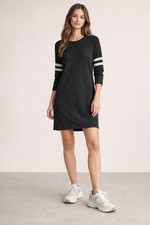 GAP Varsity Athleisure Dress Black XS Casual, Sporty & Athletic-inspired 