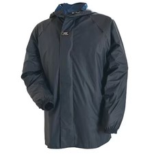 Helly Hansen 70317 590-S Rain Jacket With Hood, Navy, S