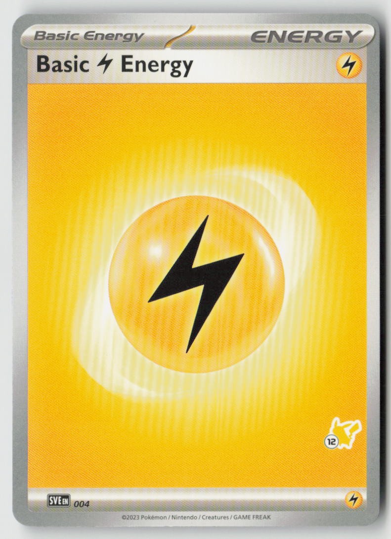 Battle Academy 2024 Basic Lightning Energy - Pikachu 12 004