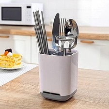 Toothbrush holder, three-slot toothbrush storage box with drainage holes