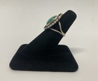 Vintage Native American Sterling Silver Turquoise Ring 7.3 Grams Size 7 — photo 3