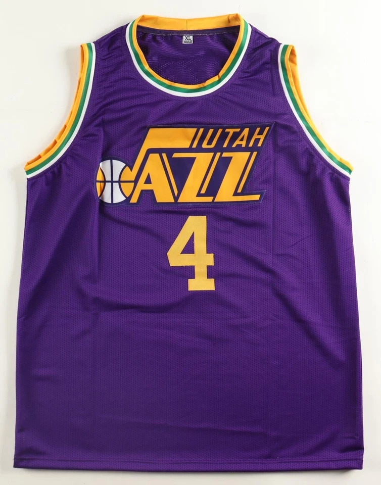 Adrian Dantley Signed Utah Jazz Jersey, HOF 08, Purple Pro Style COA (PSA) - Image 3 of 3