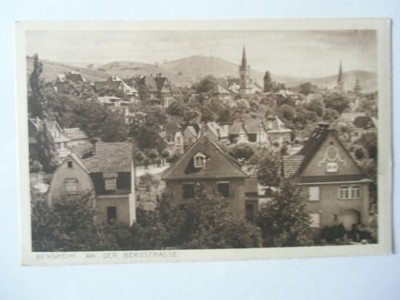 Postcard Bensheim an der Bergstrasse