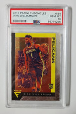 2019-20 Panini Chronicles Silver #584 Zion Williamson Pelicans RC Rookie PSA 10