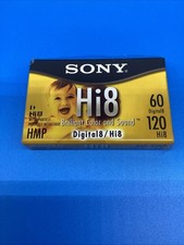 Sony Hi8 Digital8 Video Cassette Tape 120/60 Min HMP P6-120 HMPL Sealed New
