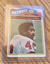 mike haynes rookie card. rookie card picture