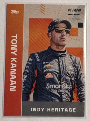 Tony Kanaan Topps F1 McLaren Team Set 2025 Indy Heritage Base Indycar Team
