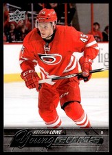 2015-16 Upper Deck Young Guns Keegan Lowe Rookie Carolina Hurricanes #246